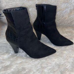 Black booties